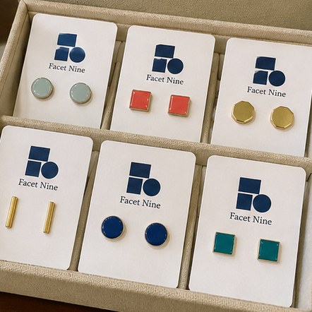 Customized earrings for weddings, events and corporate gifting