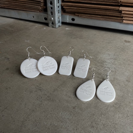 Enamel Earrings